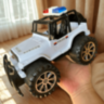 Mașină de Poliție Jeep Rubicon Off-Road pentru Copii