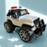 Mașină de Poliție Jeep Rubicon Off-Road pentru Copii