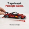 Mașină sport de construit cu inerție, 408 piese