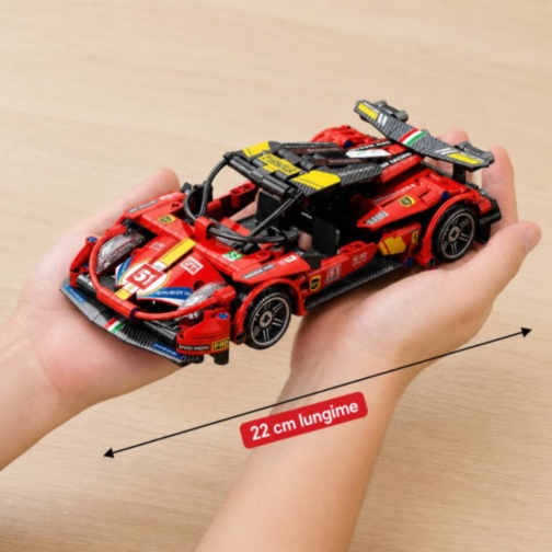Mașină sport de construit cu inerție, 408 piese