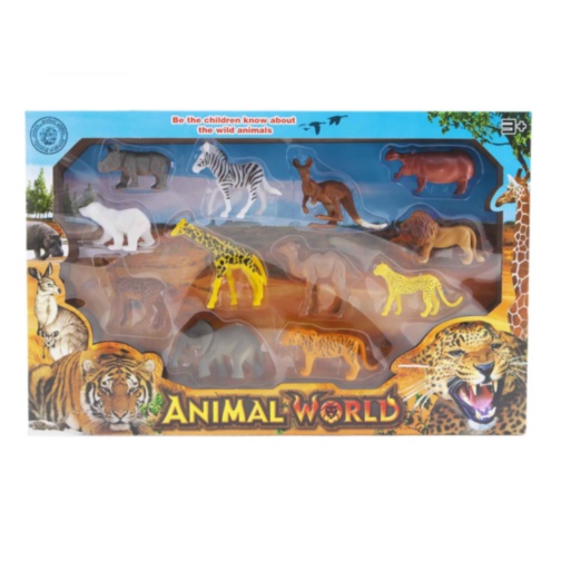 Set 12 Animale din Junglă