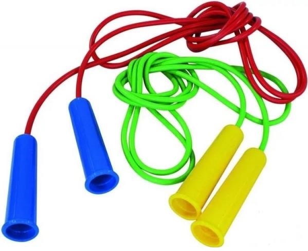 Coardă de Sărit Colorată 10buc. 220cm 