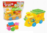 Locomotivă cu Figuri și Blocuri de Potrivit