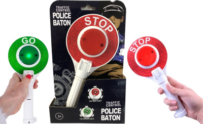 Baston Polițist cu Lumina Intermitentă | image