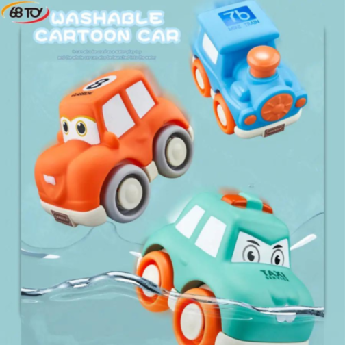 Set de 3 mașini zornăitoare din vinil – Rattle Cars