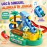 Jucărie Interactivă Dinozaur cu Tobogan și Lumini