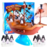 Joc de Echilibru Pirate Boat cu Pinguini, Dezvoltă Coordonarea și Răbdarea
