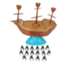 Joc de Echilibru Pirate Boat cu Pinguini, Dezvoltă Coordonarea și Răbdarea
