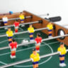 Masa de Fotbal pentru Copii cu Picioare din Lemn – Joc de Fotbal de Masă 69x37x62 cm