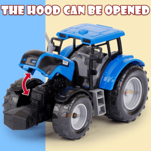 Tractor Fermă cu Mecanism Inerțial (culoare aleatorie)