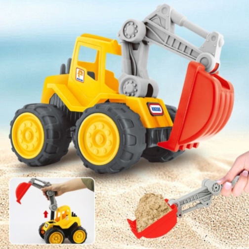 Excavator Mare cu Cupă Mobilă pentru Copii