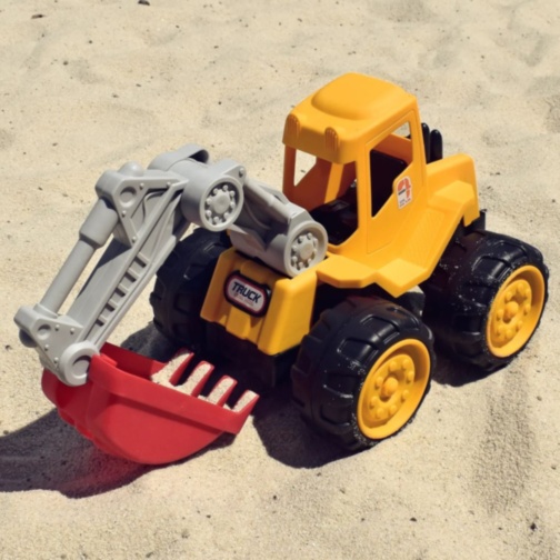 Excavator Mare cu Cupă Mobilă pentru Copii