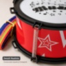Tobă Muzicală pentru Copii cu Curea Reglabilă