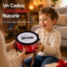Tobă Muzicală pentru Copii cu Curea Reglabilă