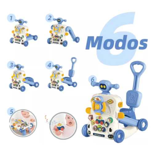 Centru de Activități 6 în 1 pentru Bebeluși – Mers, Joacă și Plimbare