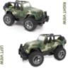 Mașină de Jucărie Jeep Off-Road Militar 1:16 cu Sunete, Lumini și Uși Mobile