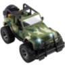 Mașină de Jucărie Jeep Off-Road Militar 1:16 cu Sunete, Lumini și Uși Mobile
