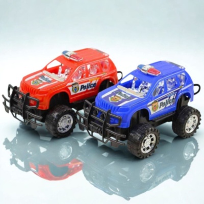 Mașină de Poliție Off-Road cu Roți Mari (culoare aleatorie) | image