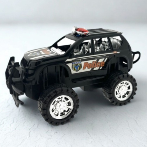 Mașină de Poliție Off-Road cu Roți Mari (culoare aleatorie)