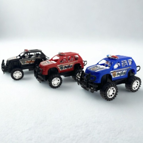 Mașină de Poliție Off-Road cu Roți Mari (culoare aleatorie)