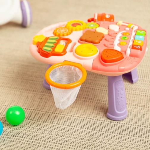 Premergător 4 în 1 cu Masă de Activități
