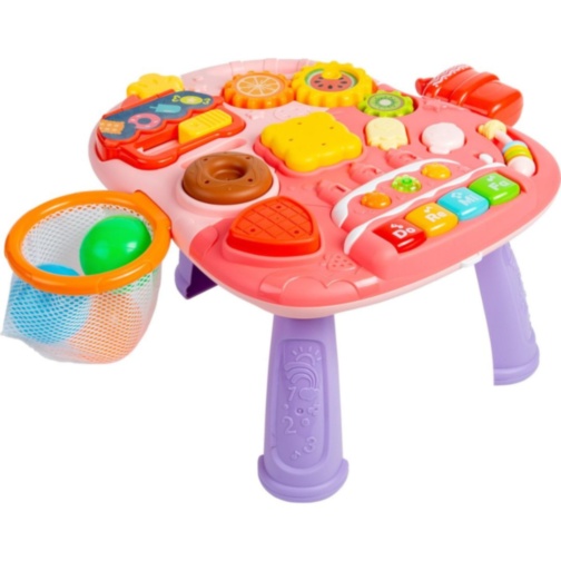 Premergător 4 în 1 cu Masă de Activități