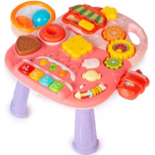 Premergător 4 în 1 cu Masă de Activități