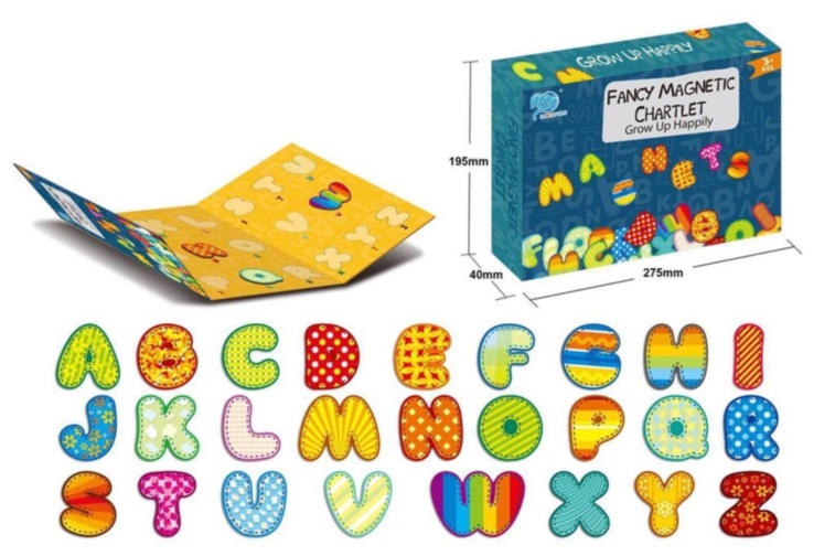 Joc Alfabetar Magnetic 26 Piese