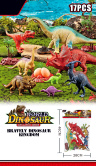 Mega Set 7 Dinozauri cu Accesorii