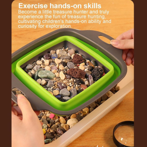 Set educativ de excavație „Arheologul - Aventura Descoperirii Aurului”