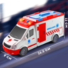 Ambulanță Jucărie cu Lumini, Sunete și Targă