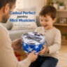 Tobă Muzicală pentru Copii cu Curea și Bețe