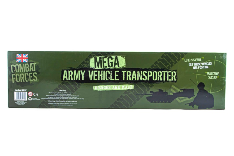 Mega Camion Militar cu Trailer și 2 Tancuri, 96cm 