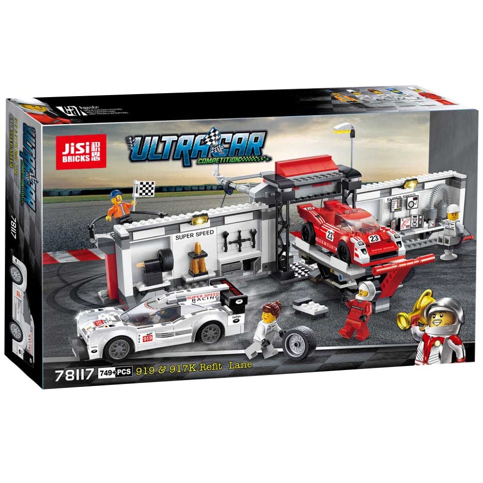 Speed Champions Porsche 919 Hybrid si 917K Pit Lane 749