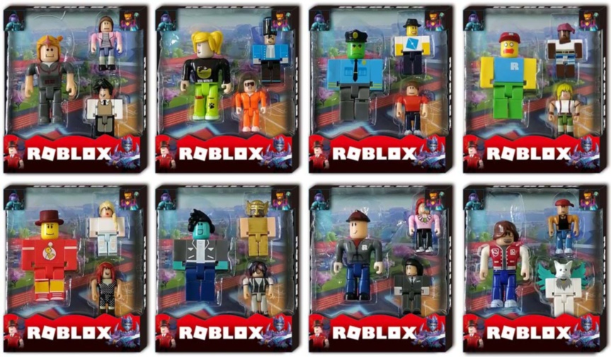 Roblox set 3 Figurine