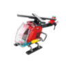 Set de Construcție Fire Rescue 6-în-1 – Vehicule de Pompieri și Salvare, 493 piese