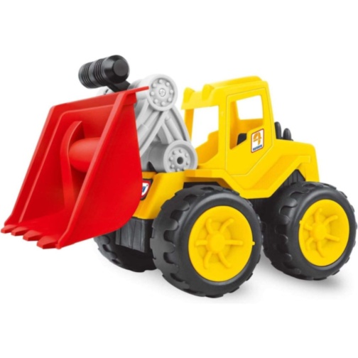 Excavator cu braț mobil pentru copii, jucărie construcții