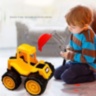 Excavator cu braț mobil pentru copii, jucărie construcții