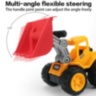 Excavator cu braț mobil pentru copii, jucărie construcții