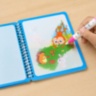 Carte reutilizabilă de colorat cu apă și pix inclus