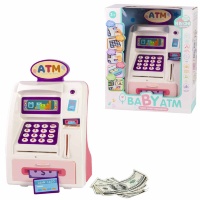 Bancomat ATM Pușculiță cu Scaner Amprentă și Cod PIN Electronic