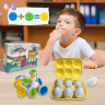 Set educativ de ouă potrivite cu cifre de la 7 la 12