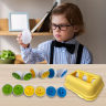 Set educativ de ouă potrivite cu cifre de la 7 la 12
