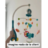 Carusel Muzical cu Proiector și Jucării Zornăitoare