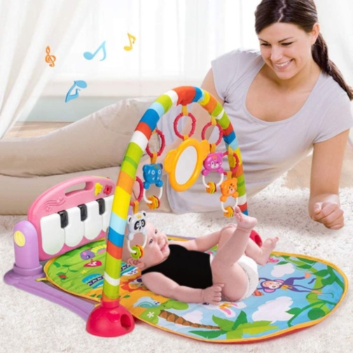 Centru de Joacă Muzical cu Pian pentru Bebeluși