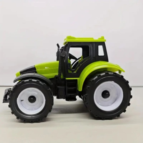 1buc. Tractor cu inerție pentru copii, roți mari, model fermă (culoare aleatorie)