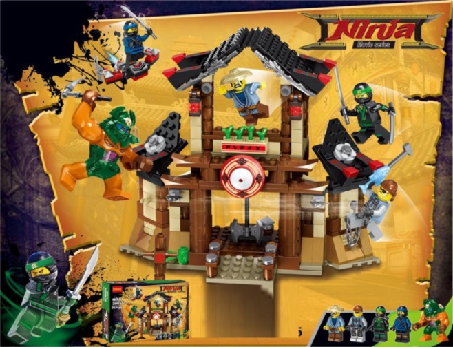 Ninjago Movie Series, set de construcție 363 piese