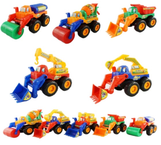 Set 5 Camioane de Construcție