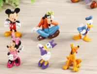 1 Figurina Surpriză Mickey cu 3 Cartonașe, set 18 buc. preț pentru 1 buc