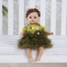 Păpușă Reborn Interactivă de 35 cm cu Corp Textil și Voce 